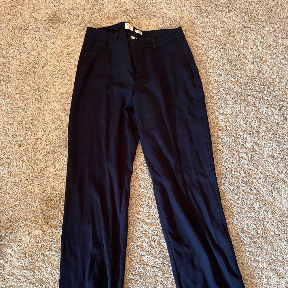 Navy pants for pantsuit